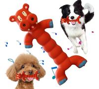 Birtern Squeaky Latex Dog Toy, Grunting Dog Toy That Oinks Grunts for Small Medium Large Dogs, Durable Rubber Squeaker Dog Puppy Chew Toys, Latex Interactive Squeak Funny Cute Dog Toy