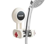 Birtern Suction Cup Shower Head Holder | Strong Load Bearing | Home Decor Bathroom Accessories, Adjustable Shower Hanger for Shower Wall, Glass, Door