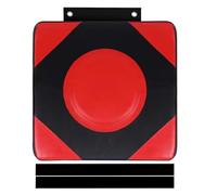 Birtern Wall Punching Target 30x30cm Home Wall Mounted Punching Bag Oxford Cloth PU Leather Training Combat Pad Walls Target Mat Height Adjustable Leather Square Punchings Bag For Sports Training