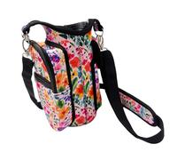 Birtern Water Bottle Carrier Holder - Magnetic Carrier Bag for Company,Water Bottle Storage Pouch with Multiple Pockets for Mobile Phone, Keys, Wallet Or Headphones