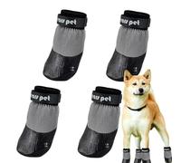 Birtern Waterproof Puppy Boots | Reusable Hot Pavement Paws Boots | Portable Snow Dog Foot Covers for Indoor, Walking, Running, Camping