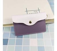 Birth Control Pill Case PU Contraceptive Pills Medication Sleeve Pouch Holder - 4.3' x 3' Packets Holder (Purple)