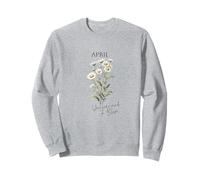 Birth Month Gifts April Thoughtful Floral Gift for Her Sweatshirt