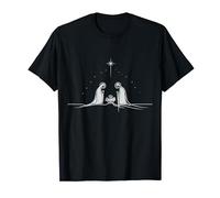 Birth of Jesus | Nativity Scene | First Christmas T-Shirt