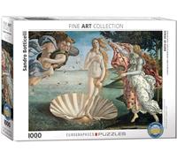 Birth of Venus, Botticelli 1000pc jigsaw puzzle 680mm x 480mm by Eurographics