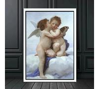 Birth Of Venus Canvas Painting William-Adolphe Bouguereau Artwork Posters HD Print Wall Art Pictures Room Home Decoration 50x75CM Frameless