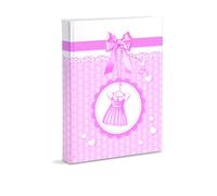 Birth Photo Album, cm 21x28 with pockets, contains 200 photos cm 13x18