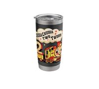 Birthday 2 Years Old Chugga Two Party Themes Trains Stainless Steel Insulated Tumbler