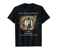 Birthday Age Milestone 1967 Vintage (Gold Print) Value Graphic T-Shirt, Men, Black, XL