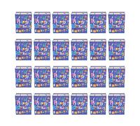 Birthday Bags, 24 Pcs 18x10x23cm/7.1x3.9x9.1 Inch Blue Cute Style Handle Design Paper Material Happy Birthday Packing Bag for Party, Baby Shower
