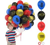Birthday Balloons, 42PCS Cartoon Latex Balloons Set War Birthday Party Balloons for Girls Birthday Decorations Birthday Kids Party Supplies, Colour Latex Balloons for Kids
