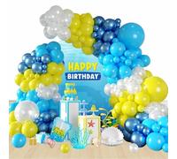 Birthday Balloons Arch Sponge Party Decorations Sponge Balloon for Birthdays Weddings Graduation Decorations