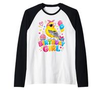 Birthday Bird Party for Kids, Adults Raglan Baseball Tee