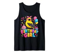 Birthday Bird Party for Kids, Adults Tank Top