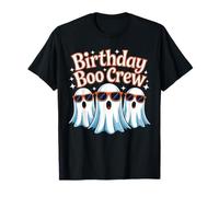 Birthday Boo Crew Matching Halloween Birthday Party Ghosts T-Shirt