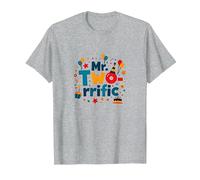 Birthday Boy 2 Mr. Two-Rrific Celebration T-Shirt, Men, Heather Grey, 3XL