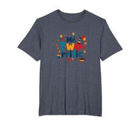 Birthday Boy 2 Mr. Two-Rrific Celebration T-Shirt, Men's Big and Tall, Heather Blue, 4X Tall