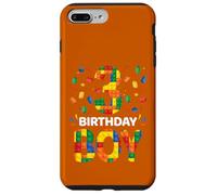 Birthday Boy 3 Year Old 3rd Birthday Block Building Brick Case for iPhone 7 Plus/8 Plus