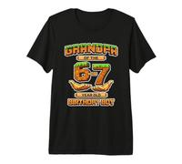 Birthday Boy 6 Now 7 Year Old 6-7 Pixel Game 67 Grandpa Premium T-Shirt