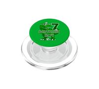 BIRTHDAY BOY 7 YEARS DINOSAUR SOCCER 7TH BIRTHDAY PopSockets PopGrip for MagSafe