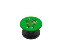 BIRTHDAY BOY 8 YEARS DINOSAUR SOCCER 8TH BIRTHDAY PopSockets Adhesive PopGrip