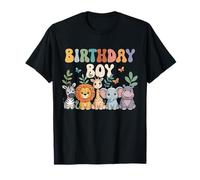 Birthday Boy Animals Zoo Party Jungle Zoo Day Zoo Birthday T-Shirt