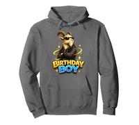 Birthday Boy - Goat Theme Party Pullover Hoodie
