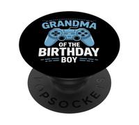Birthday Boy Grandma Video Game Enthusiast Family Gathering PopSockets Adhesive PopGrip
