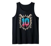 Birthday Boy Hits 10 with a Baseball Party Adventure Day Tank Top