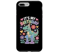 Birthday Boy It's My 11th Birthday Dinosaur T- Rex Case for iPhone 7 Plus/8 Plus