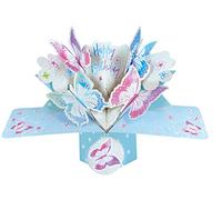 Birthday Butterfly Pop-Up Greeting Card Original Second Nature 3D Pop Up Cards