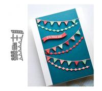 Birthday Cake Metal Cutting Die for Scrapbooking, Die Cuts for Card Making, Metal Stencils Scrapbooking DIY Tool