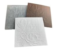 Birthday Cake, Stars Flowers 3D Textured Embossing Folders for Card Making,Paper Crafts ImpressionsTemplate for Scrapbooking(5 * 7inch)，01