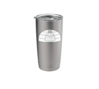 Birthday Cake Sunset Celebration Party Stainless Steel Insulated Tumbler