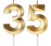 Birthday Candles Number Candles Age Year for Cakes Happy Birthday 3D Designed Wedding Anniversary Party Cake Topper Decorations
