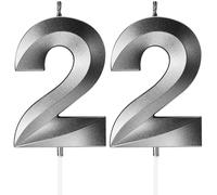 Birthday Candles Number Candles Age Year for Cakes Happy Birthday 3D Designed Wedding Anniversary Party Cake Topper Decorations