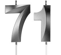 Birthday Candles Number Candles Age Year for Cakes Happy Birthday 3D Designed Wedding Anniversary Party Cake Topper Decorations