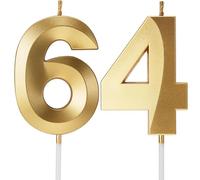 Birthday Candles Number Candles Age Year for Cakes Happy Birthday 3D Designed Wedding Anniversary Party Cake Topper Decorations