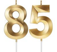 Birthday Candles Number Candles Age Year for Cakes Happy Birthday 3D Designed Wedding Anniversary Party Cake Topper Decorations