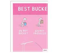 Birthday Card - (ABA-H1869) -Bucket List - from The Harold's Planet Range