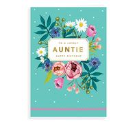 Birthday Card Auntie - 9 x 6 inches - Avant Garde Studios