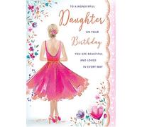 Birthday Card Daughter - 10 x 7 inches - Regal Publishing