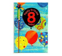 Birthday Card Eight 8th (8) Year Old Boy - Free Post (UK)