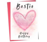 Birthday Card For Best Friend Bestie Friendship Card For Her JBS172