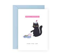 Birthday Card for Cat Lovers - Whatever Card - Gifts for Fur Mum or Dad, Him, Her, Friends, Family, Besties, BFF, Brother, Sister, Siblings, Colleagues, Girlfriend, Boyfriend -Comes with Fun Stickers