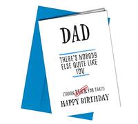 Birthday Card for DAD/Theres nobody else like you/Funny Rude Happy Birthday to DAD #1330