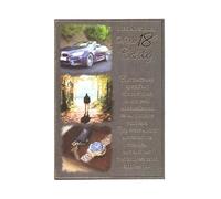 Birthday Card for Eighteen (18) 18th Year Old Boy - Free Post (UK)