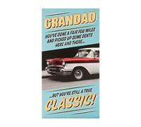 Birthday Card for Grandad from Hallmark - Retro Photographic Humour Design