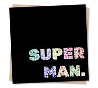 Birthday Card for Husband or Boyfriend - Super Man - Adorable Card For A Special Man