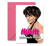 Birthday Card For Mum Tina Turner Diva Style M72